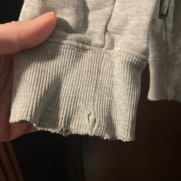 Deadstock zip up hoodie with embroidered lettering from BK skate shop - Picture 3 of 3